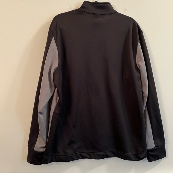 Men’s Callaway black and gray half zip athletic pullover sweater size large L - Picture 5 of 5